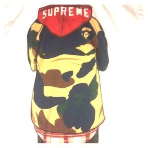A Supreme and bape